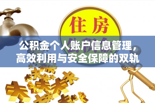 永嘉公积金个人账户信息管理，高效利用与安全保障的双轨并行