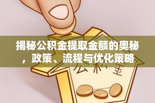 永嘉揭秘公积金提取金额的奥秘，政策、流程与优化策略