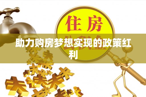 永嘉助力购房梦想实现的政策红利