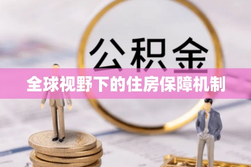 永嘉全球视野下的住房保障机制