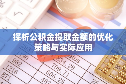 永嘉探析公积金提取金额的优化策略与实际应用