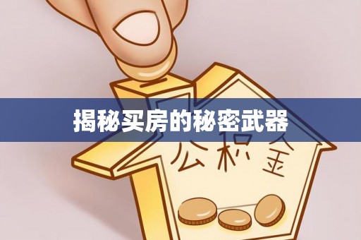 永嘉揭秘买房的秘密武器