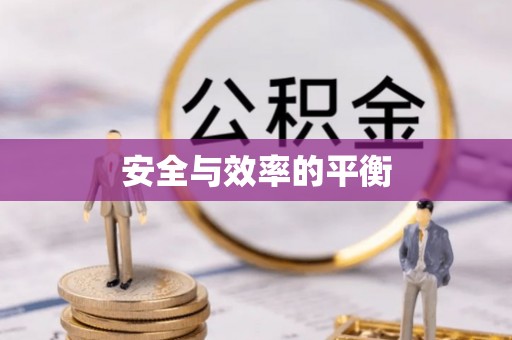 永嘉安全与效率的平衡