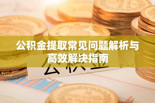 永嘉公积金提取常见问题解析与高效解决指南