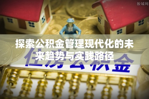 永嘉探索公积金管理现代化的未来趋势与实践路径