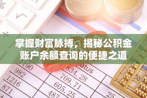 永嘉掌握财富脉搏，揭秘公积金账户余额查询的便捷之道