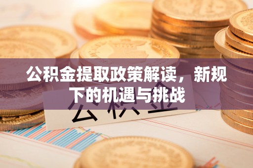 永嘉公积金提取政策解读，新规下的机遇与挑战