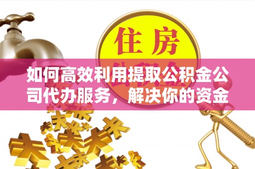 永嘉如何高效利用提取公积金公司代办服务，解决你的资金难题