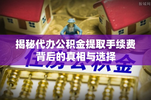 永嘉揭秘代办公积金提取手续费背后的真相与选择