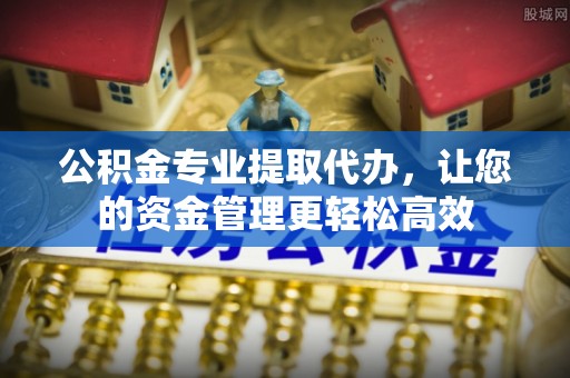 永嘉公积金专业提取代办，让您的资金管理更轻松高效