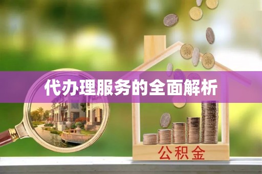 永嘉代办理服务的全面解析