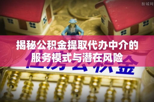 永嘉揭秘公积金提取代办中介的服务模式与潜在风险