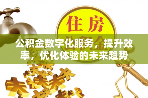 永嘉公积金数字化服务，提升效率，优化体验的未来趋势