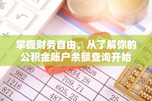 永嘉掌握财务自由，从了解你的公积金账户余额查询开始