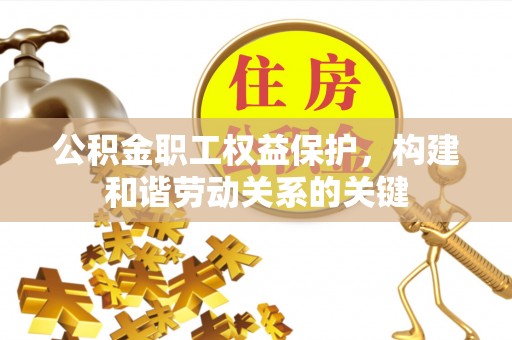 永嘉公积金职工权益保护，构建和谐劳动关系的关键