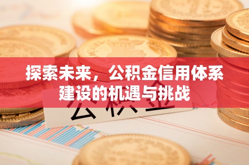 永嘉探索未来，公积金信用体系建设的机遇与挑战