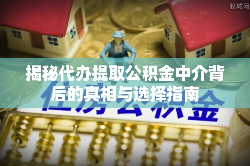 永嘉揭秘代办提取公积金中介背后的真相与选择指南