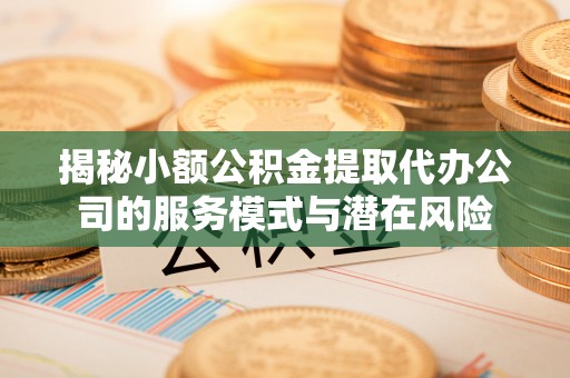 永嘉揭秘小额公积金提取代办公司的服务模式与潜在风险